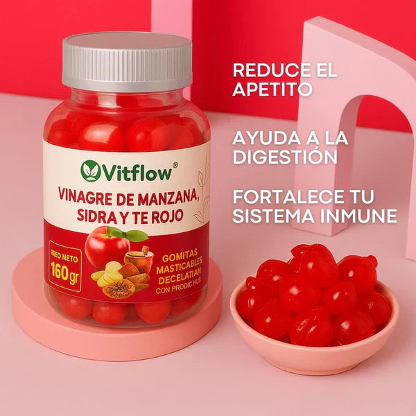Gomitas DIETETICAS de Vinagre De Manzana
